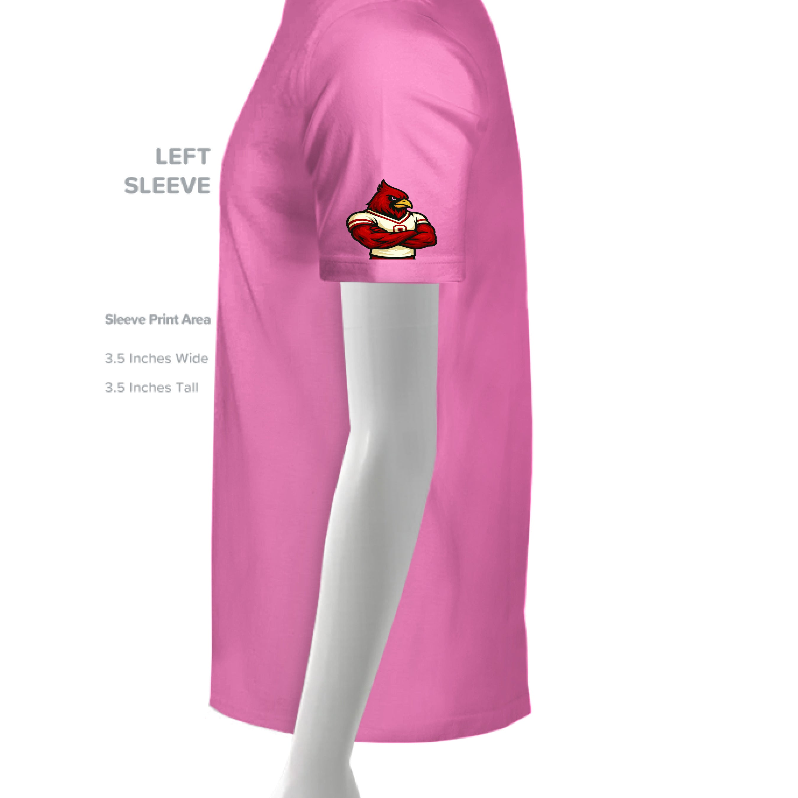 NEON PINK - SLEEVE_LEFT