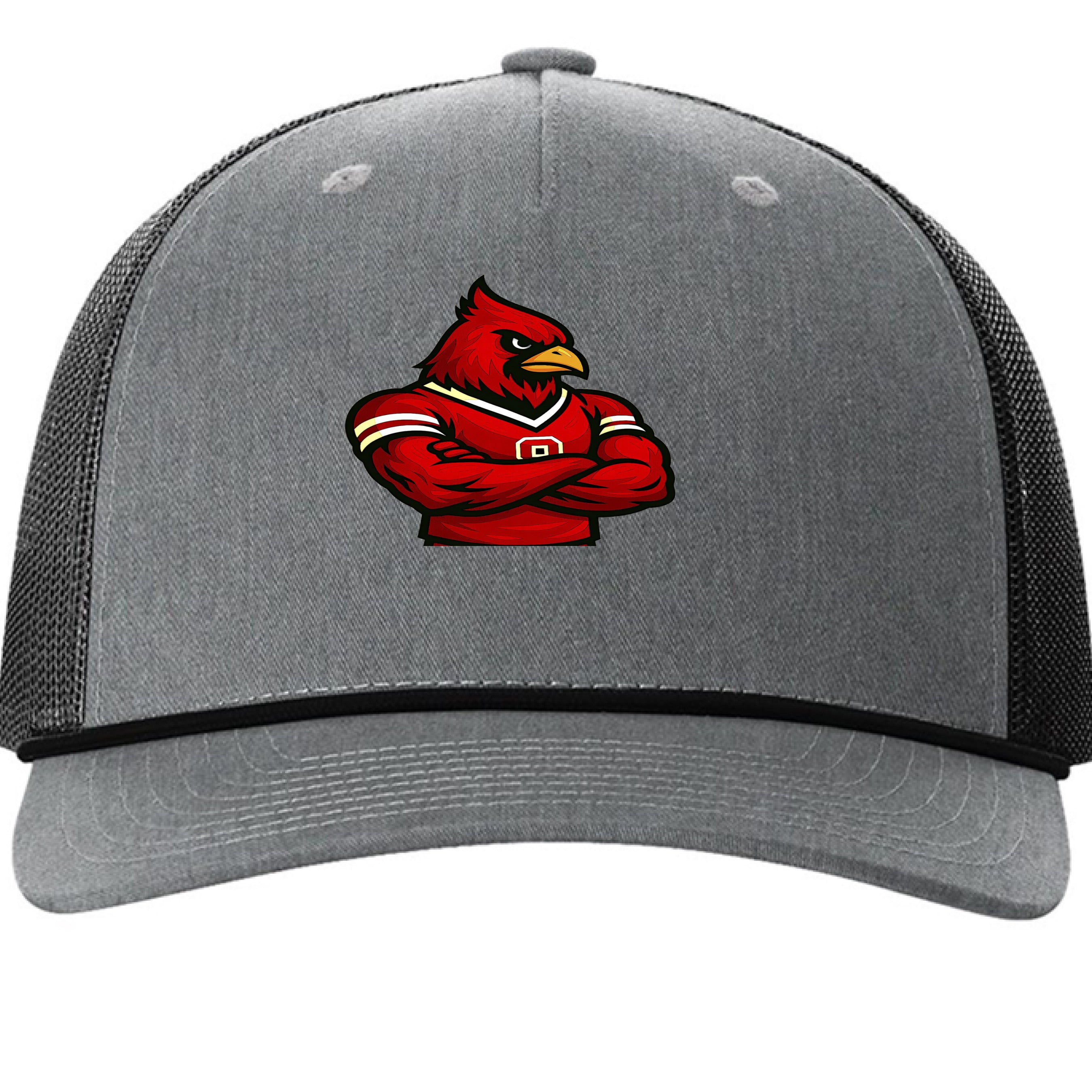 Heather Grey/ Black - FRONT