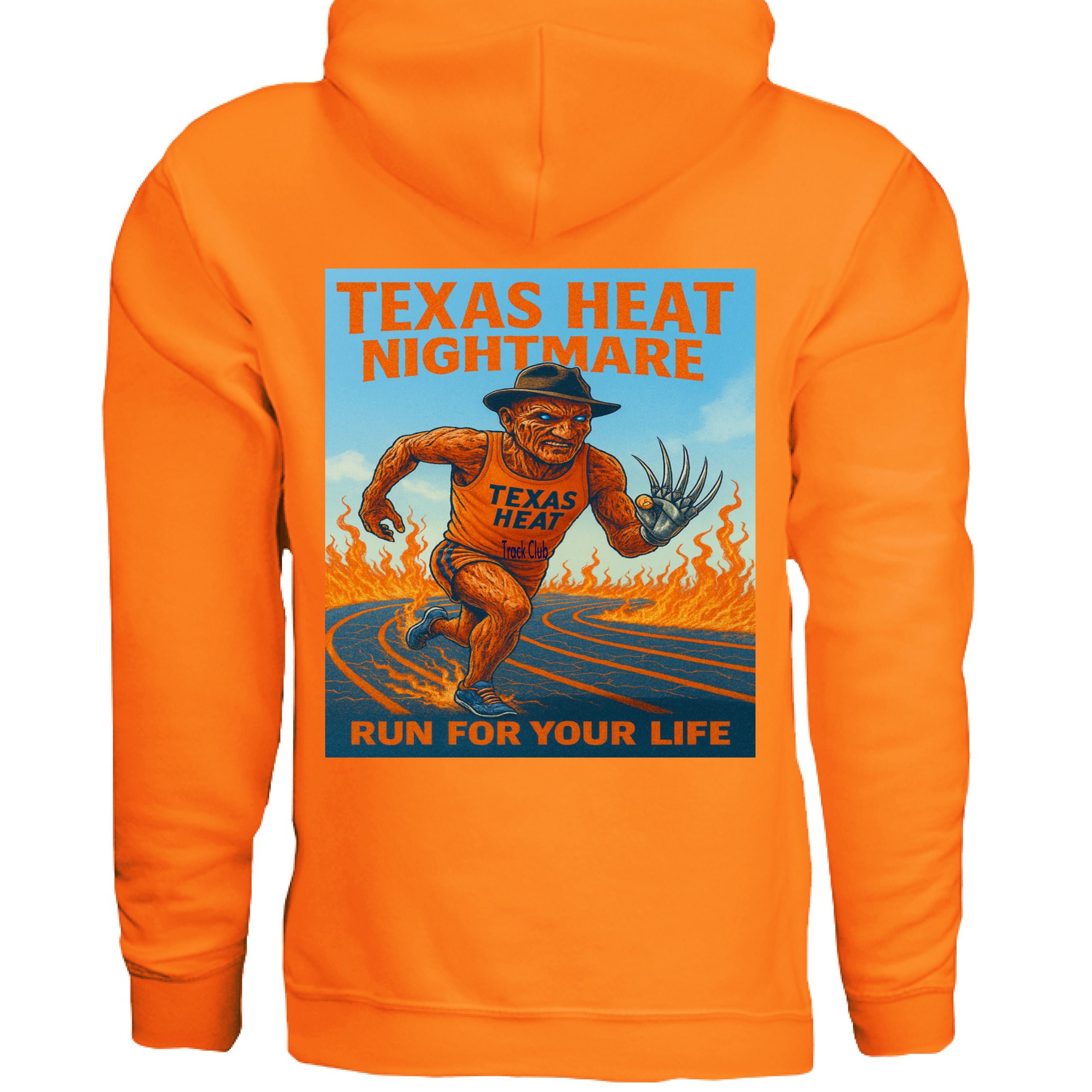 SAFETY ORANGE - BACK