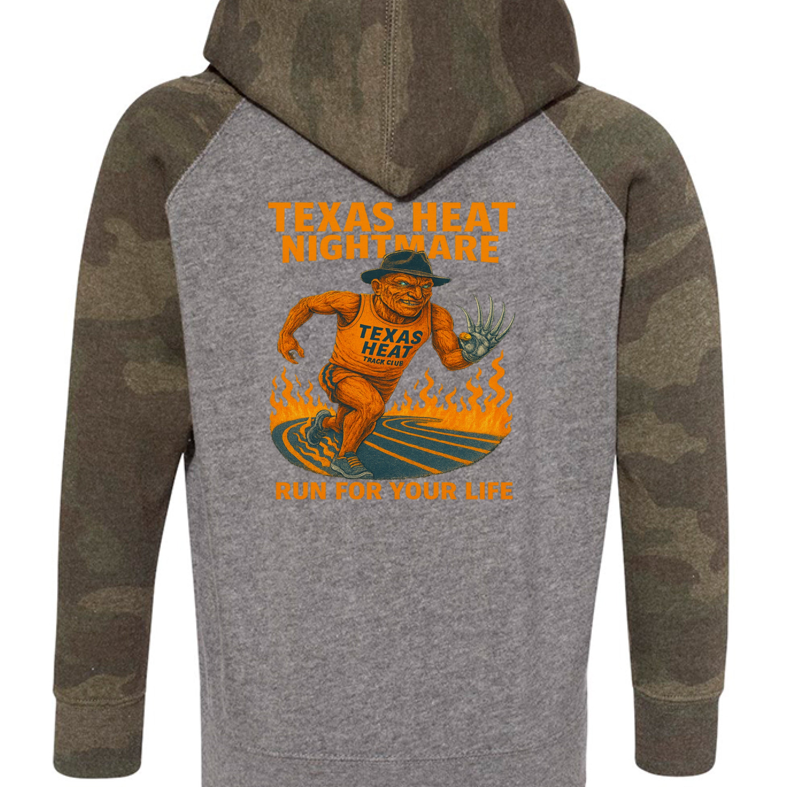 Nickel Heather/ Forest Camo - BACK