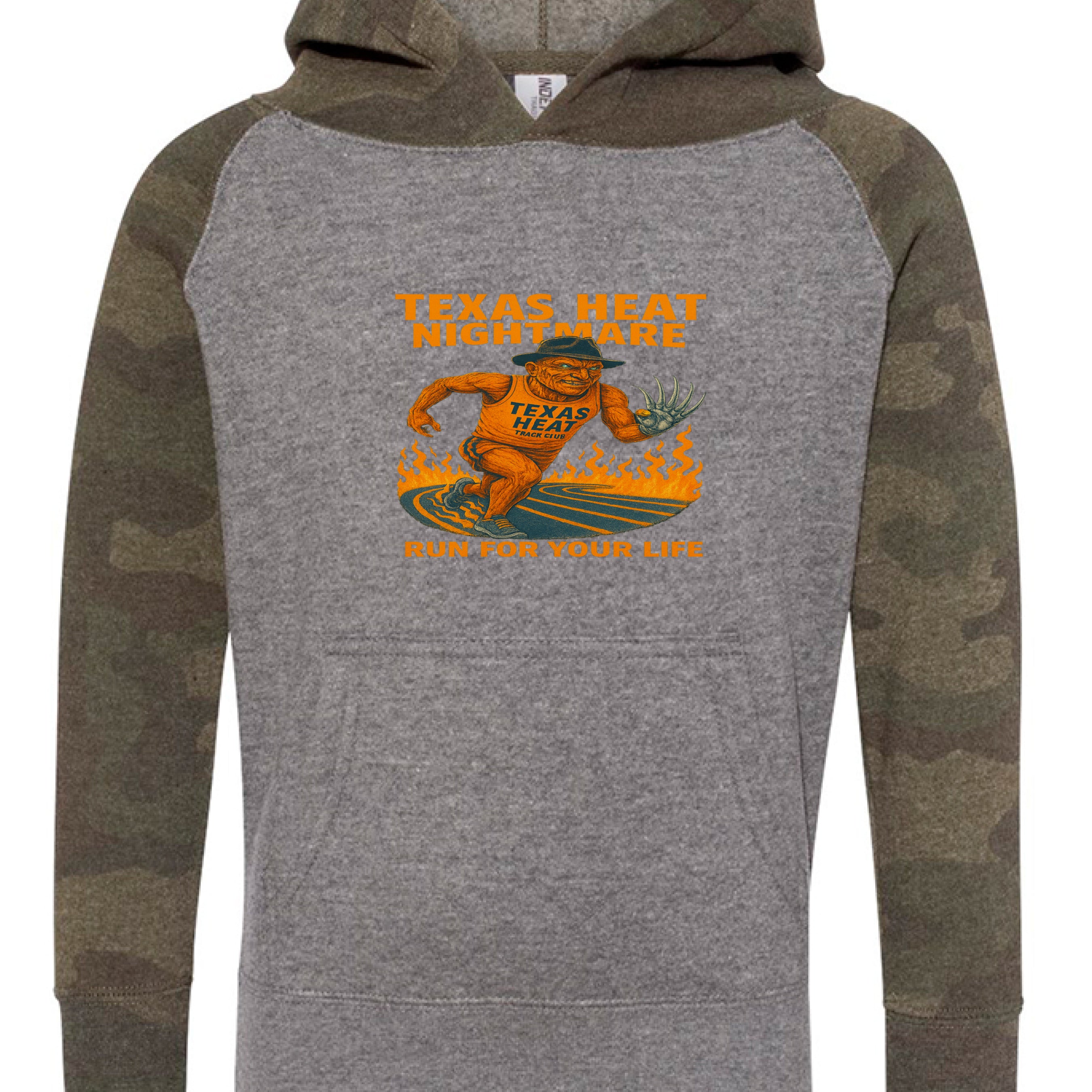 Nickel Heather/ Forest Camo - FRONT