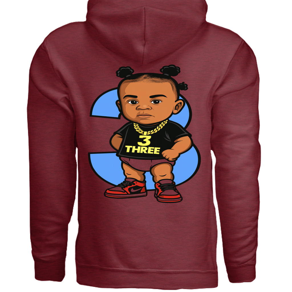 ANTIQUE CHERRY RED - BACK