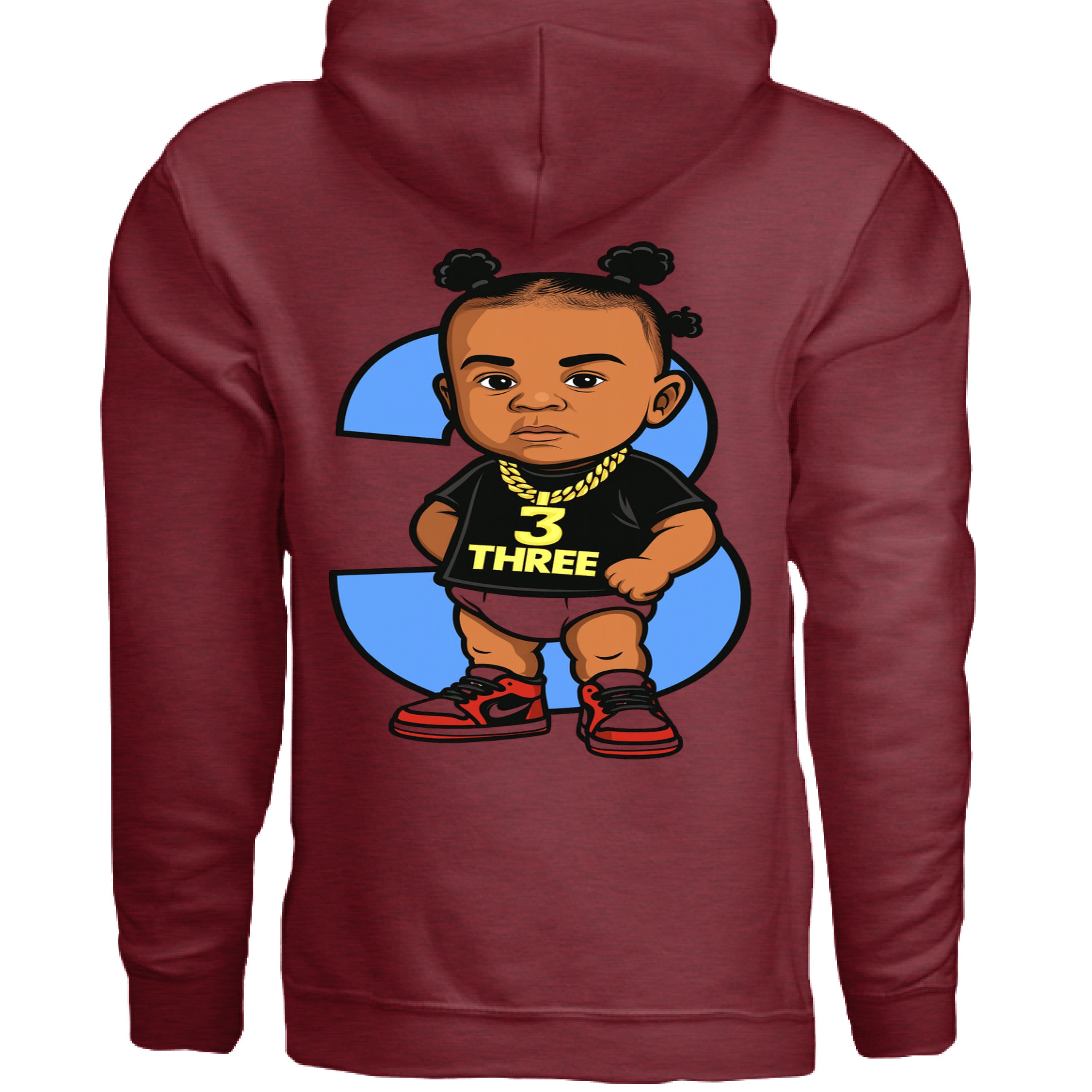 ANTIQUE CHERRY RED - BACK