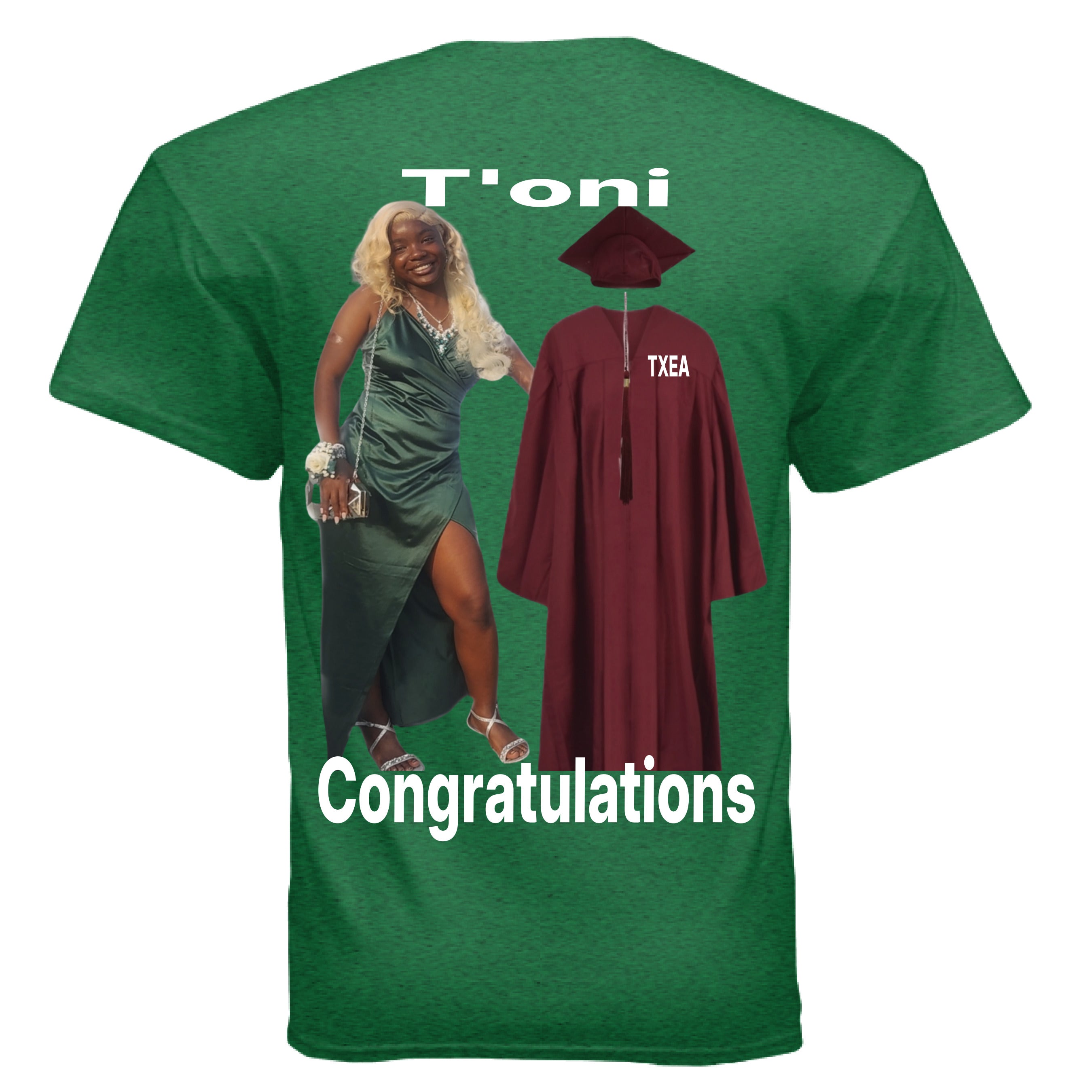 ANTIQUE IRISH GREEN - BACK