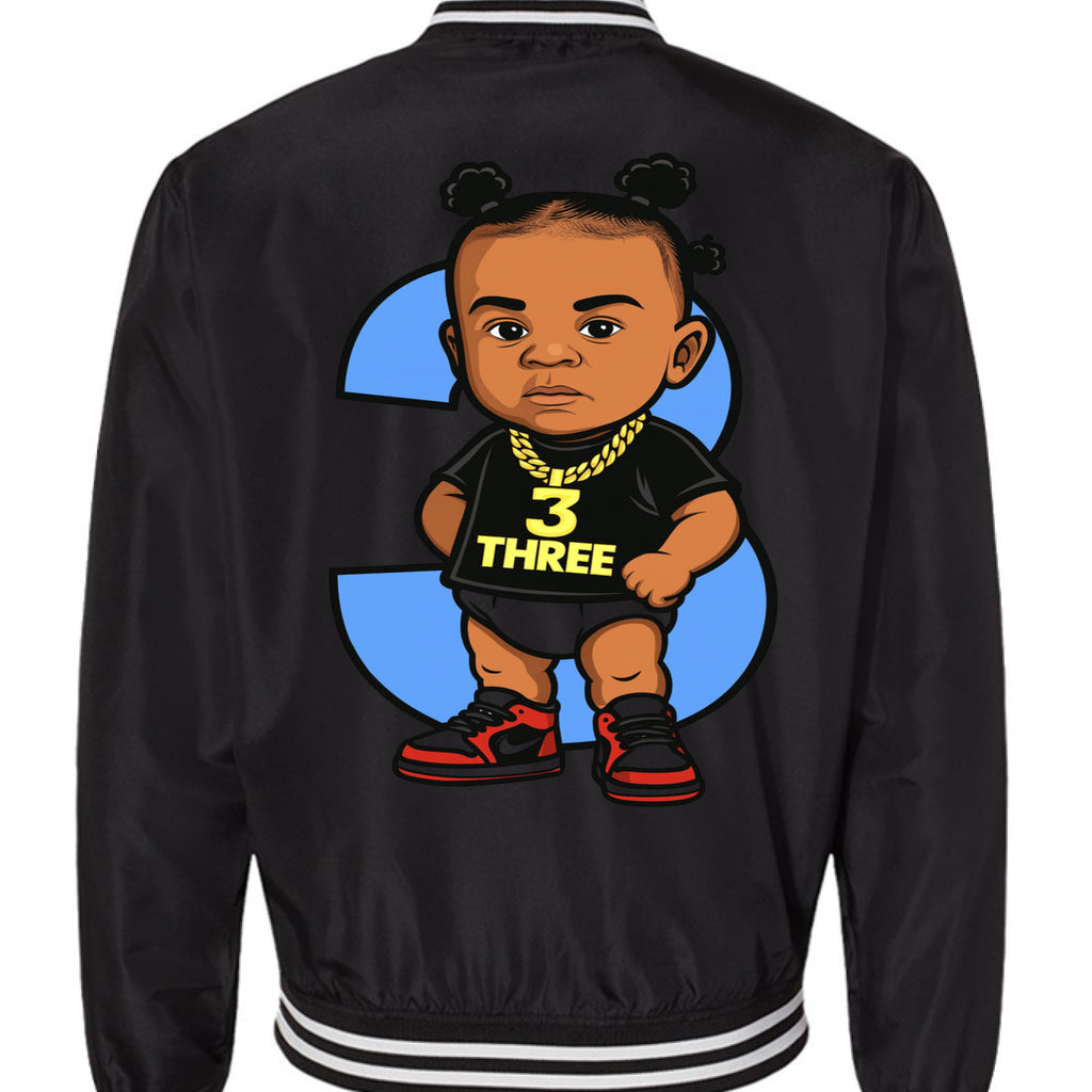 Black/ White Stripe - BACK